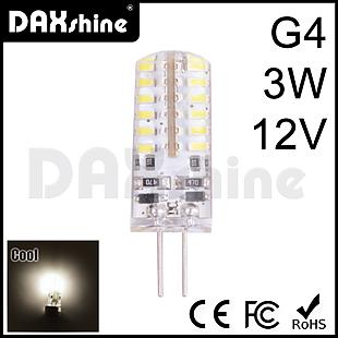 DAXSHINE 48LED G4 3W 12V Cool White 6000-6500K 100-120lm       